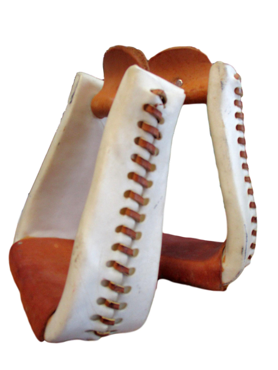 Rawhide Deep Roper Stirrups