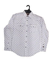 Load image into Gallery viewer, Men&#39;s Blue Triangle Western Shirt