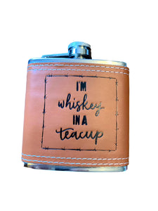 Leather Wrapped Flasks