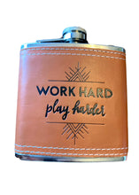 Load image into Gallery viewer, Leather Wrapped Flasks