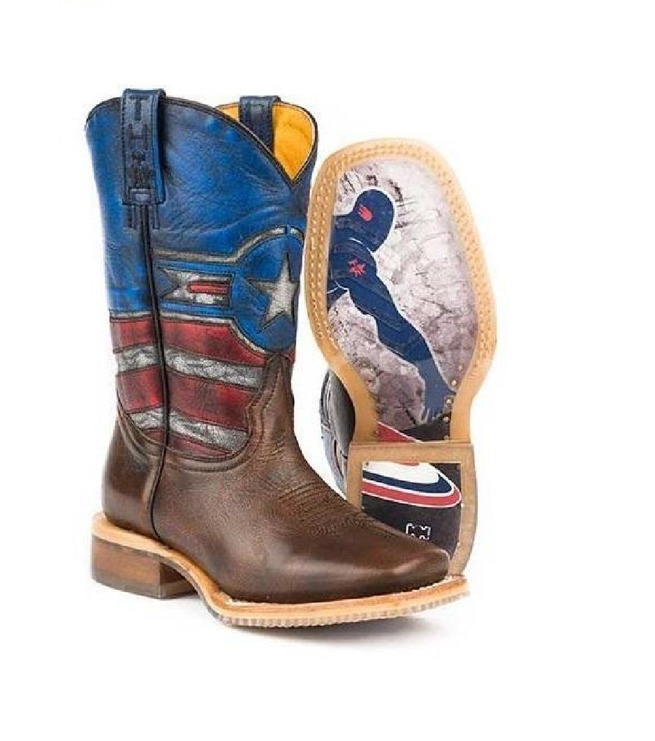 Tin haul american flag boots outlet