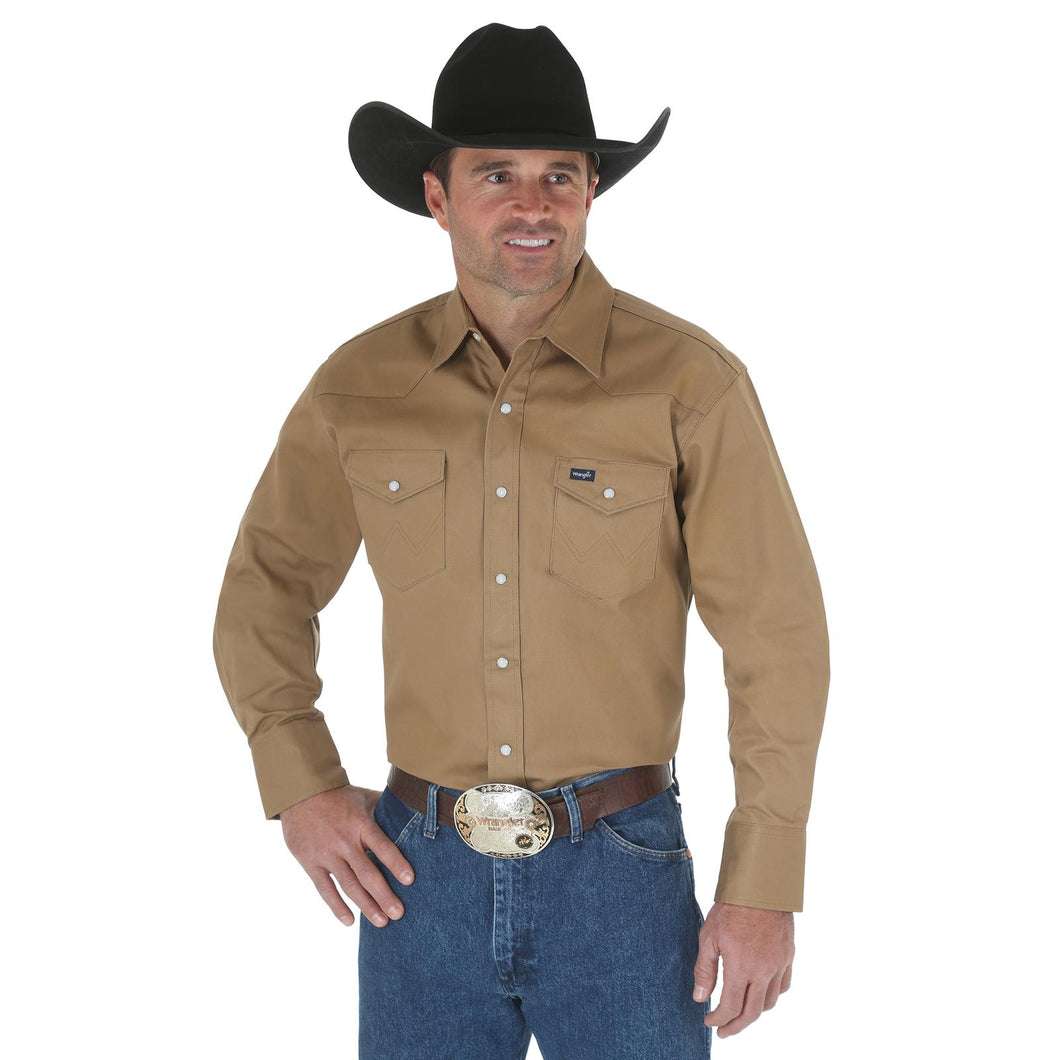 Mens Authentic Cowboy Cut® Work Shirt - Rawhide