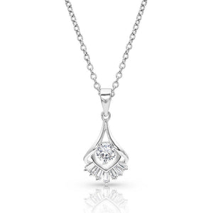 Star's Burst Drop Montana SilverSmiths Necklace