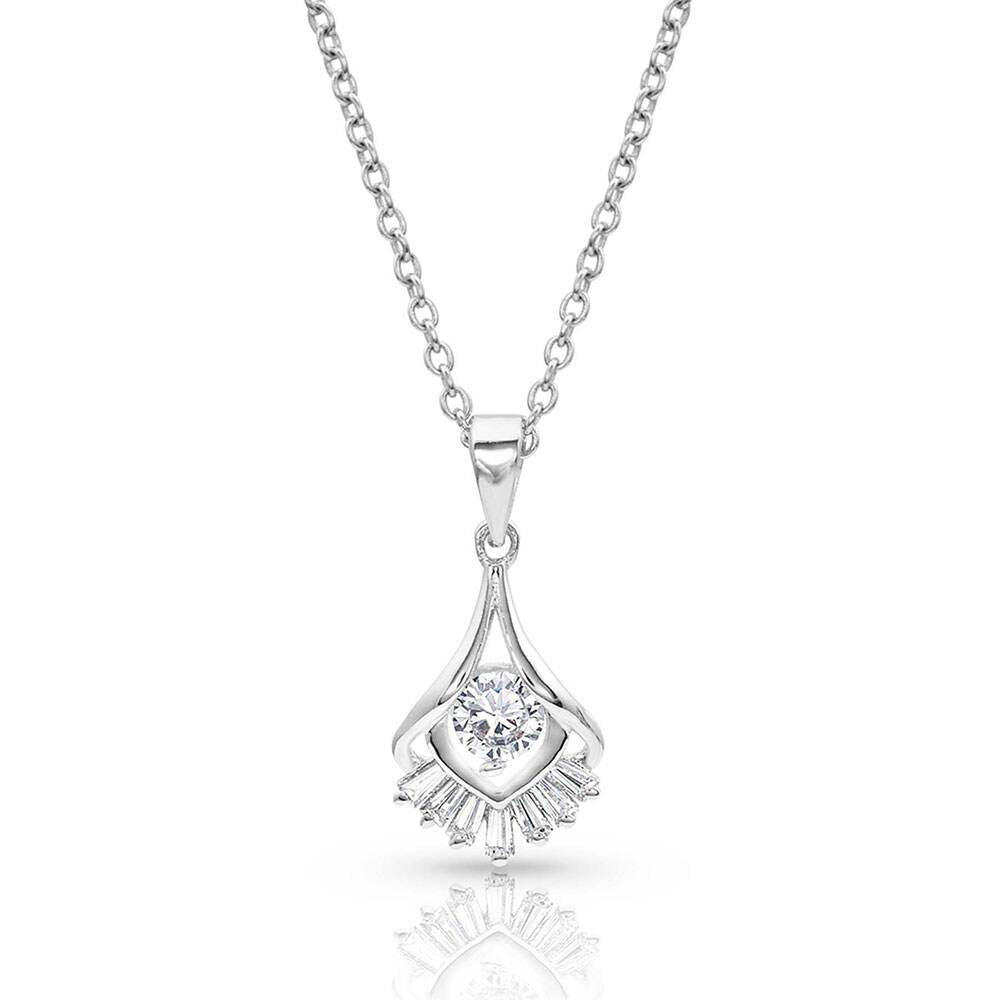 Star's Burst Drop Montana SilverSmiths Necklace