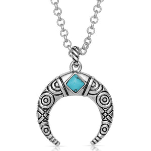 Eye In The Sky Crescent Montana SilverSmiths Necklace