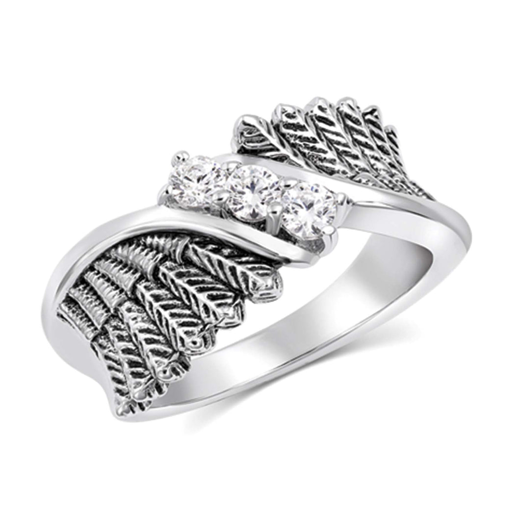 Montana Silversmith Starlight Feather Ring