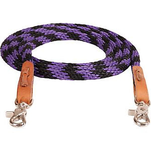 Mustang Round Braided Trail Reins