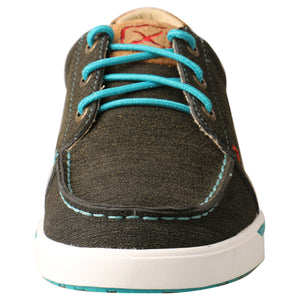 Twisted X Brown/Teal Kicks WCA0029