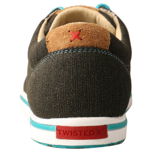 Twisted X Brown/Teal Kicks WCA0029