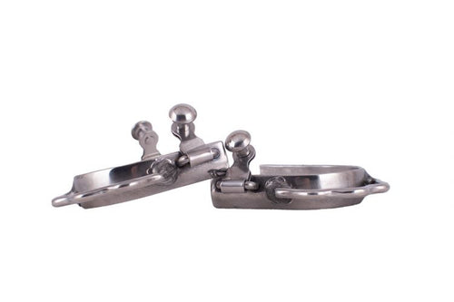 Youth Stainless Steel Bumper Spurs