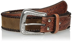 Nocona Natural Belt w/wrapped edging