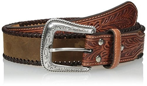 Nocona Natural Belt w/wrapped edging
