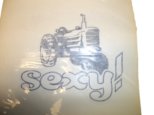 Sexy Tractor Decal