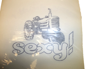 Sexy Tractor Decal