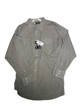Load image into Gallery viewer, Flying R Black/Tan Checkered Western Shirt