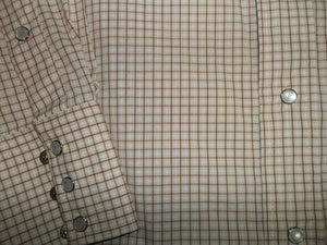 Flying R Red Checkered Western Shirt