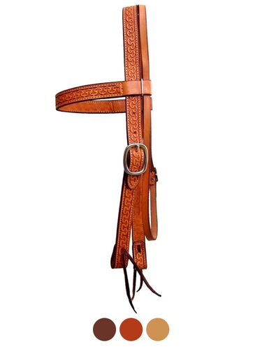 Billy Cook Running W Browband Headstall 11-736