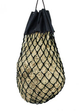 Load image into Gallery viewer, Large Slow Feed Hay Bag with Draw String Closure