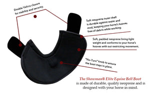 Equine Elite Bell Boots Medium