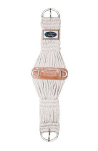 Cactus Saddlery Mohair Roper Leather Center Cinch - Aces & Eights Western Wear, Inc. 