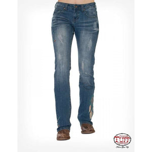 Cowgirl Tuff Fly Free & Brave Jean