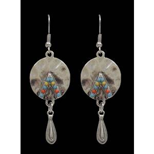 Silver Strike Silver Earrings