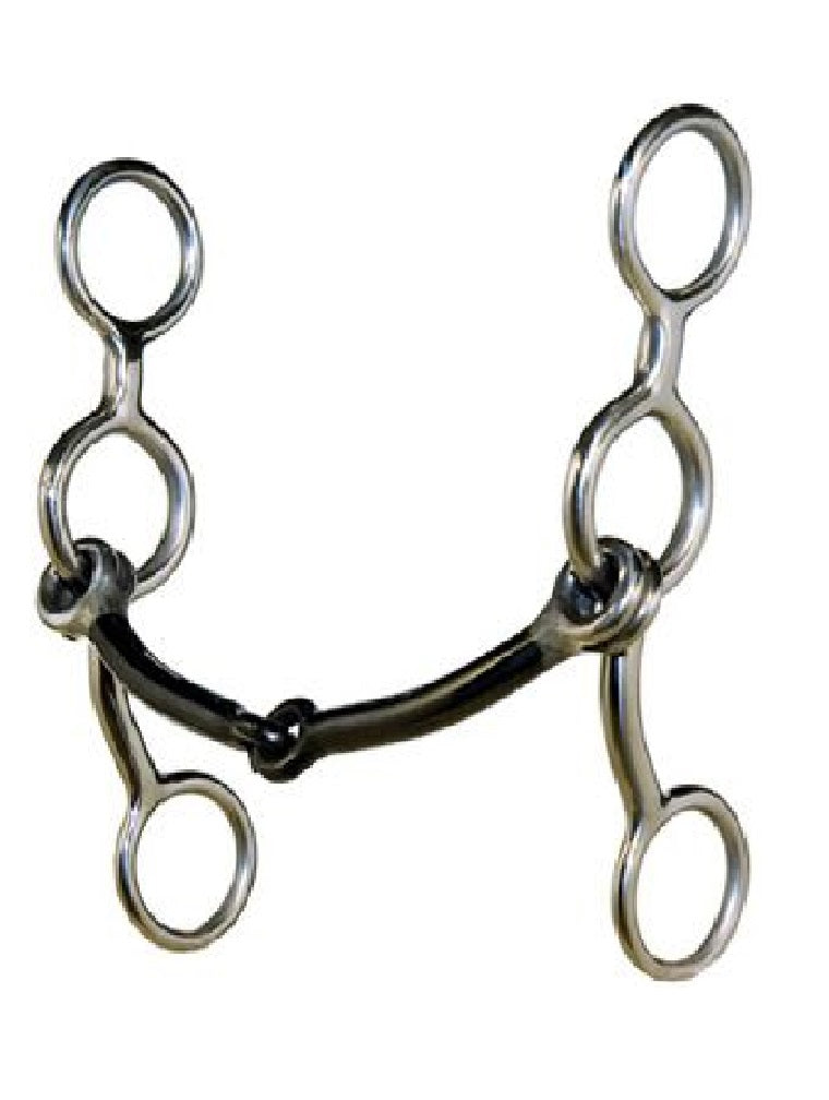 Jr. Cow Horse -Snaffle With Chain Curb