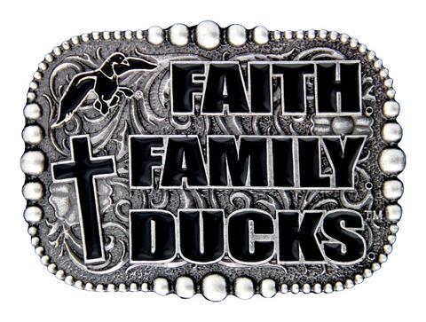 Faith Family Ducks Belt Buckle