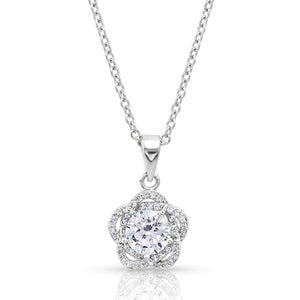 montana silversmith starlight flower necklace