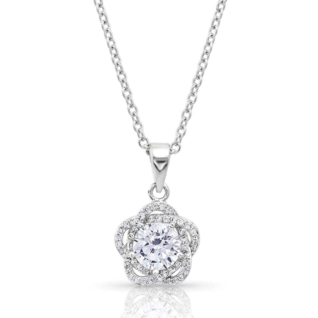 montana silversmith starlight flower necklace