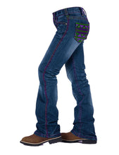 Load image into Gallery viewer, Girls Aztec Reboot Jean