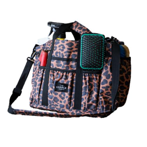 Ranch Dress'n Saddle Sack Leopard Grooming Tote