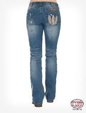 Load image into Gallery viewer, Cowgirl Tuff Fly Free &amp; Brave Jean