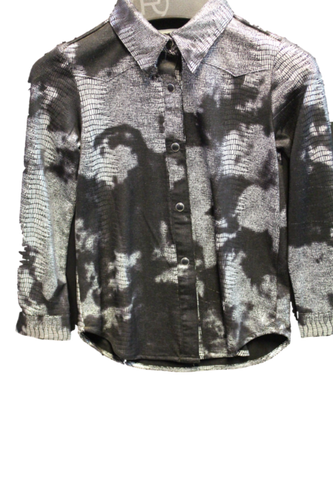 Roper Girl's Long Sleeve Button Up