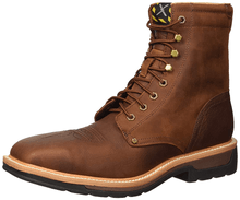 Load image into Gallery viewer, Twisted X Mens Lite Cowboy Lacer Steel Toe Boots MLCSLW1