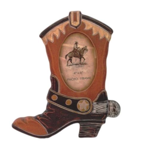 Cowboy Boot Picture Frame - Aces & Eights Western Wear, Inc. 