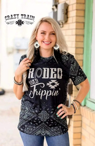 Rodeo Road Trip Crazy Train T-Shirt