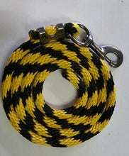 Load image into Gallery viewer, Poly Lead Rope With Brass Bolt Snap