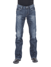 Load image into Gallery viewer, Stetson Low Rise Bootcut Western Denim Jeans