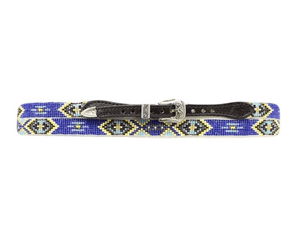 M & F Western Beaded Design Hatband