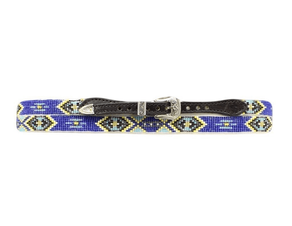 M & F Western Beaded Design Hatband