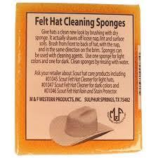 Felt Hat Cleaning Sponge - Aces & Eights Western Wear, Inc. 