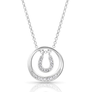 montana silversmiths swinging horseshoe necklace