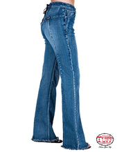 Load image into Gallery viewer, Cowgirl Tuff Tie It Up Jean