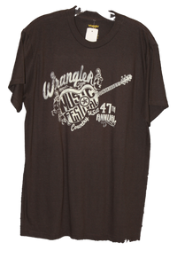 Wrangler Men's Brown Graphic T-Shirt